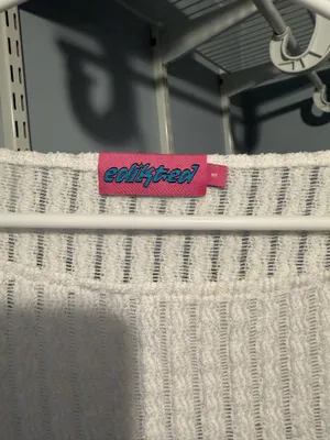 Edikted Textured Sheer Boatneck Top thumbnail 3