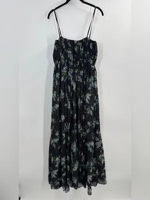 Sau Lee Georgina Gown Floral Print Maxi Dress UK14/US10 thumbnail 6
