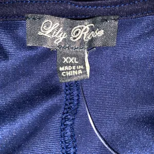 Lila Rose navy velvet mini dress size XXL juniors it size L regular NWT thumbnail 9