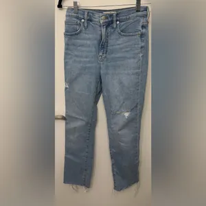 Madewell The Perfect Vintage Jeans | High Rise Straight Leg Denim thumbnail 3