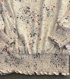 Ophelia Roe Printed Long Sleeve Blouse thumbnail 2