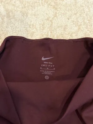 Nike One Women's Dri-FIT Skirt Burgundy Size M thumbnail 6