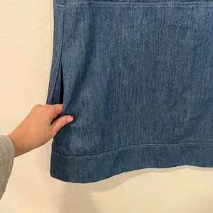 G. Label by Goop (gwyn) Blue Denim Chambray Short Sleeve Dress 2 thumbnail 5
