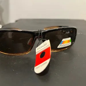 Black and Brown Polarized Sunglasses thumbnail 13