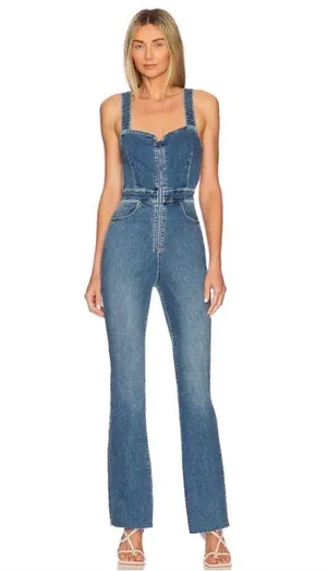 Free People Curvy 2nd Ave One Piece Jumpsuit 6 thumbnail 1