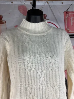 NWT Women’s PETITE SOPHISTICATE Wool Sweater Pullover TOP Winter New Sz S thumbnail 4