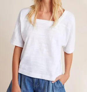 Anthropologie Deedee Square Neck Dolman-Sleeved Top thumbnail 4