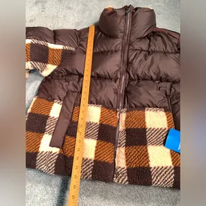 Columbia puffer jacket coat with Sherpa fleece 1X NWT thumbnail 9