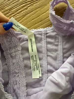 PINK Purple lace tank top thumbnail 2