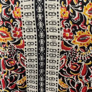Angie Boho Paisley Open Front Dolman Sleeve Kimono Wrap Medium thumbnail 6