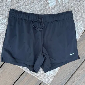 Nike Black Women's Athletic Shorts with Drawstring thumbnail 1