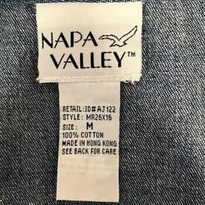 Vintage Napa Valley 90s Denim Embroidered Cottagecore Hearts Flowers Vest M thumbnail 8