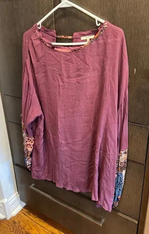 Easel tunic oversized blouse‎ small new thumbnail 1
