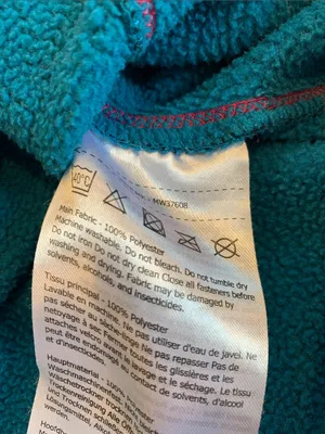 Regatta Women’s XL Extra Large Teal Contrast Knit Quarter-Zip Fleece Pullover thumbnail 9