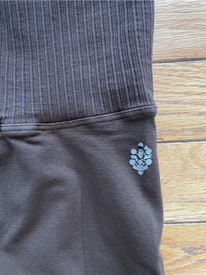 FP Movement Brown Ribbed Leggings thumbnail 2
