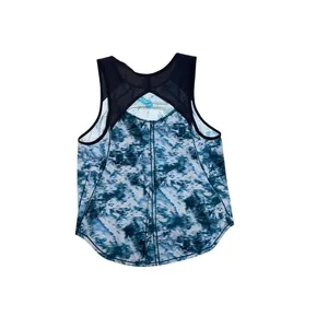 Lululemon Sculpt Active Breathable Tank Blue Tie Dye Athletic Top Size 8 thumbnail 2