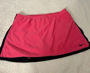 Nike Pink Athletic Skort with Black Trim thumbnail 1