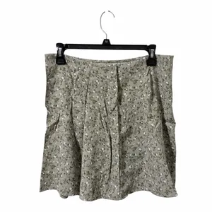 Reformation Ember Button Front Skirt Size 10 Green Floral thumbnail 2