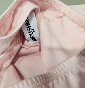 Vintage Carushka Bodywear Pastel Pink Low-Mid Rise Tights/ Leggings Cuffed thumbnail 6