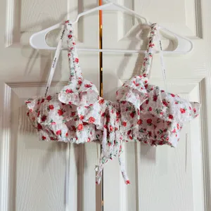 FOR LOVE & LEMONS Gidget Top in Red - XS - NWT thumbnail 2