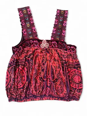 Free People Paisley Top Tank thumbnail 1