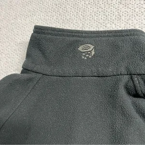 ⭐️Mountain Hardwear Black 1/4 Zip Fleece Pullover Sweatshirt Size Medium EUC thumbnail 5