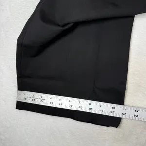 Quince Ultra-Stretch Ponte Trouser Black Wide‎ Leg Pants Womens Size 10 LB70749 thumbnail 6