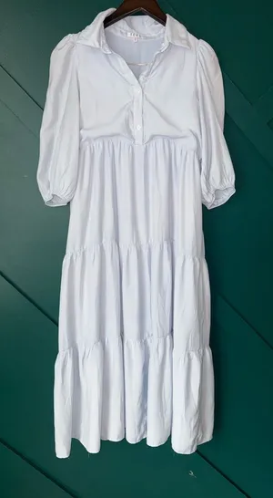 TCEC Light Blue Long Sleeve Dress thumbnail 1