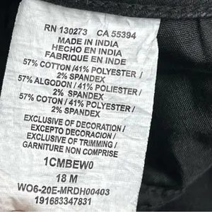 LEE Regular Fit Mid Rise Bootcut Jeans Washed Black Size 18M thumbnail 4