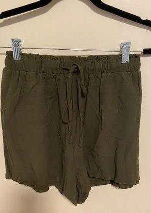 Princess Polly Wheatly Shorts Khaki 4 thumbnail 3