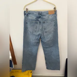 H&M Classic Blue wide regular fit ultra hight raise size 14 thumbnail 6
