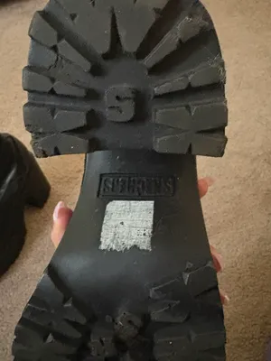 Skechers Platform Black LaceUp Boots thumbnail 3