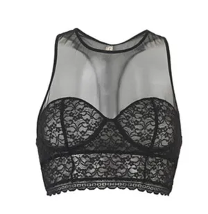 NWT Free People Lace Soft Bra thumbnail 4