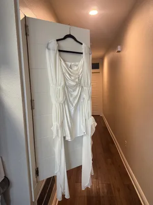 NWT for love and lemons white mini dress thumbnail 7