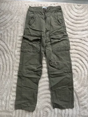 Army Green Garage Cargo Pants thumbnail 2