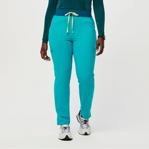 Figs Yola‎ skinny leg scrub pants in teal Size XXL/T thumbnail 3