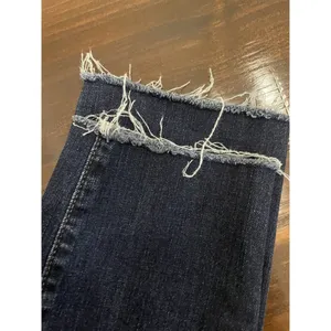Madewell Jeans Womens 28T Blue 9" Highrise Skinny Raw Hem Button Fly Fade thumbnail 3