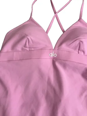 NWT Alo Yoga Airbrush Splendor Dress - Candy Heart Pink M thumbnail 10