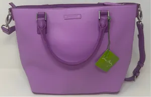 Vera Bradley‎ Women's Lilac Composition Satchel Adjustable Straps thumbnail 1