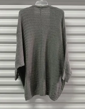 Aerie Oversized Cardigan Women's XS/S Gray Open Front Long Sleeve Sweater Lagen thumbnail 5