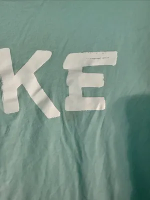 Nike Mint Green Graphic Logo Short Sleeve Tee thumbnail 2