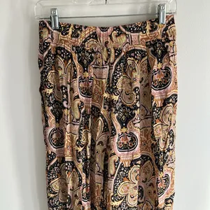 Anthropologie Odette Paisley Crepe Joggers thumbnail 6