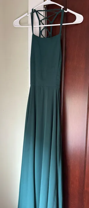 Lulus Green Maxi Dress thumbnail 1