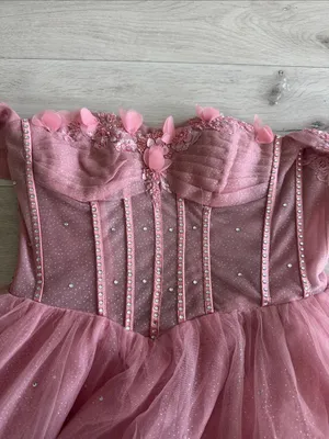 Warm Notices Quinceanera/Ball Gown Dusty Pink Size 8 NWT thumbnail 10