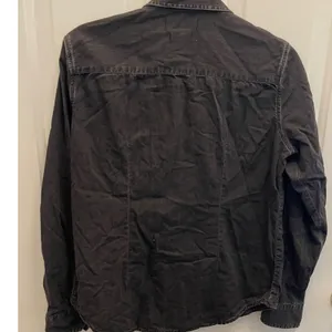 Madewell Womens‎ Large Black Pleated Front Button Down Cotton Shirt thumbnail 7