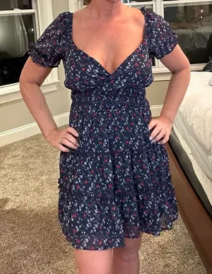 Altered State Blue Mini Dress thumbnail 1