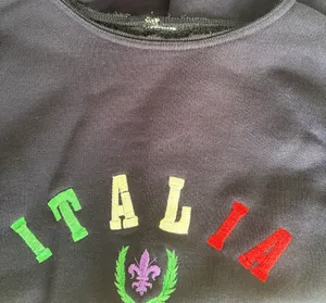 Vintage Italia Navy Crewneck thumbnail 3
