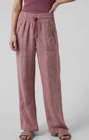 Athleta Cabo Linen Wide-Leg 0P thumbnail 1