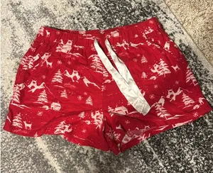 Hollister holiday pajama shorts thumbnail 1