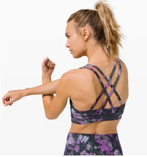 Lululemon Floral Shift Multi Energy Bra *Medium Support, B-D Cup Size 4 thumbnail 8
